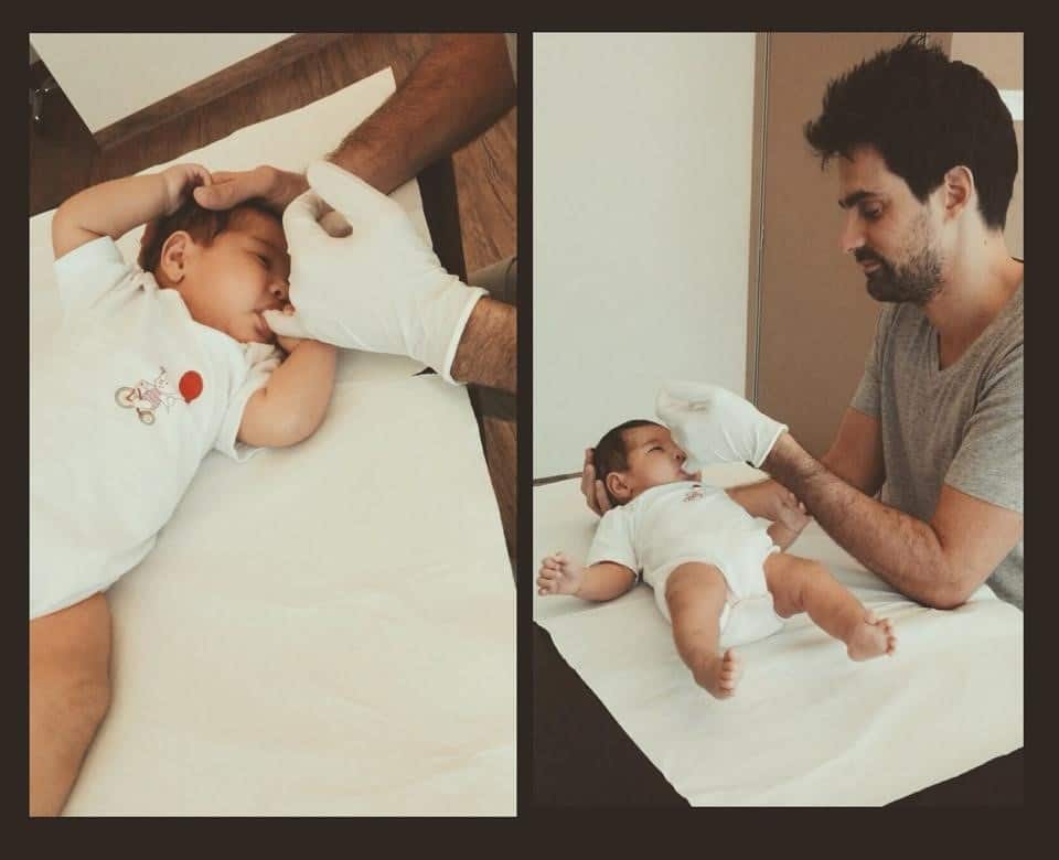 infant torticollis, stiff neck