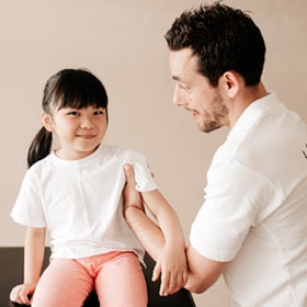 Children can benefit from osteopathy