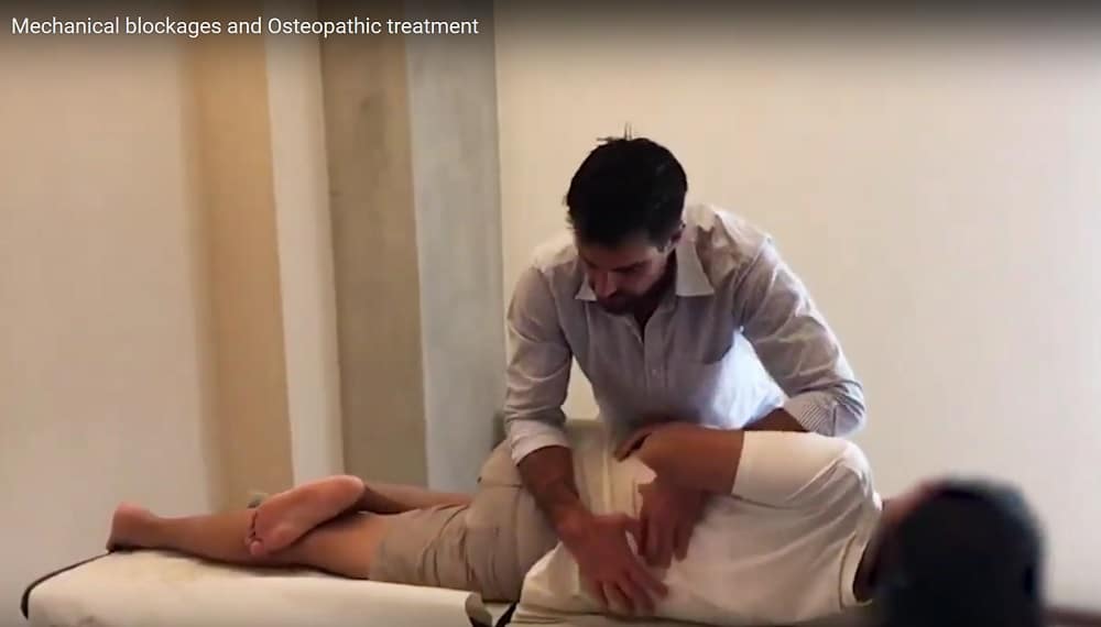 Mechanical blockages and Osteopathic treatment