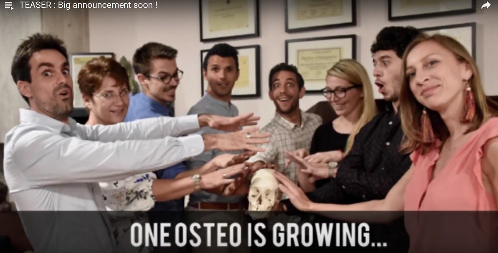 OneOsteo announces it is growing soon !
